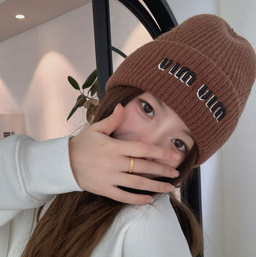 miu多巴胺毛线帽 商品图2