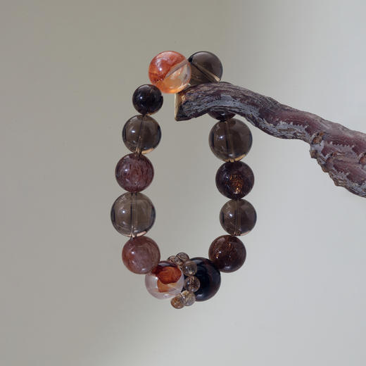 ARSIS｜晶石系列 能量守护·黑金超七多宝串珠手链 商品图1