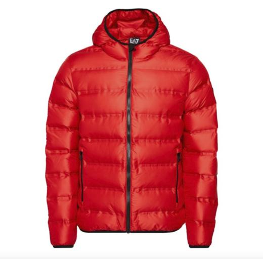 【超惠秒】Armani EA7运动休闲系列 抗寒保暖白鸭绒连帽羽绒服外套 98690 商品图7