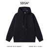 WY1246SDSA男士秋冬新款痞帅男装韩版撞色抽绳连帽卫衣宽松百搭套头上衣 商品缩略图1
