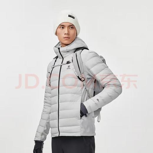 凯乐石3000GT纯色户外登山防风防泼水保暖连帽轻薄羽绒服 商品图2