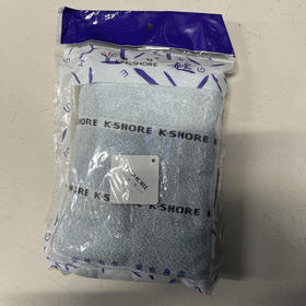 金号毛巾单条装（带英文字母K*SHORE）（颜色随机发）