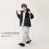 【无氟防泼水】马克珍妮男童轻量夹棉软壳外套2025秋冬新款551236 商品缩略图2