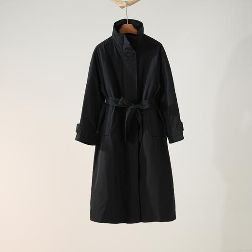 西子/守护者90白鹅绒立领宽松直筒长款羽绒服/YRYF0341 商品图4