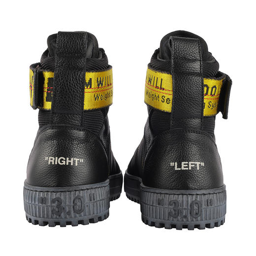 【超惠秒】OFF WHITE  男女通款 做旧系带中帮真皮百搭休闲鞋12487 商品图10