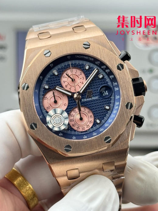 AP爱彼 OMF皇家橡树离岸计时系列 皇家橡树26238 男士腕表 12点位小秒盘，表盘尺寸是热门的42mm表径 商品图3