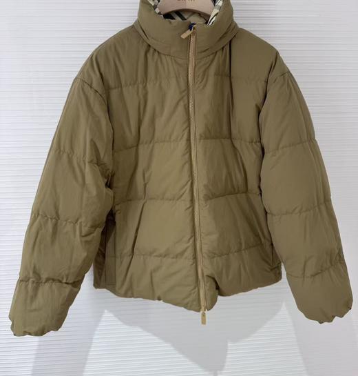 男款格纹雙面羽绒外套zh007 商品图2