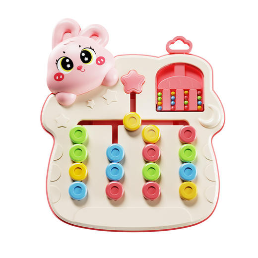 【让宝宝轻松学习玩转配色游戏】四色走位棋儿童益智配色板逻辑思维训练 专注力桌游玩 锻炼宝宝色彩认知能力 训练宝宝颜色辨别能力 商品图4