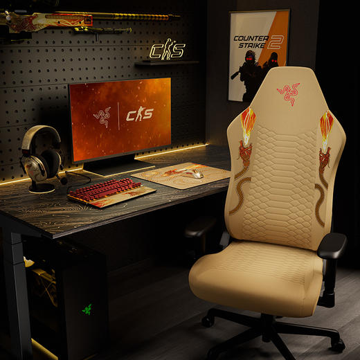 Razer雷蛇《反恐精英2》CS巨龙传说联名款 毒蝰V3专业版无线鼠标【雷蛇官方直营，延保一年】 商品图4