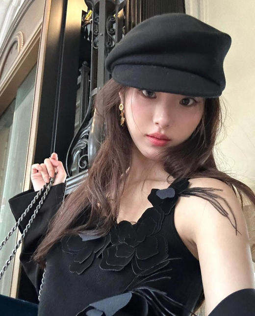 章若楠周也私服同款CA4*A日系报童帽帽子 商品图1