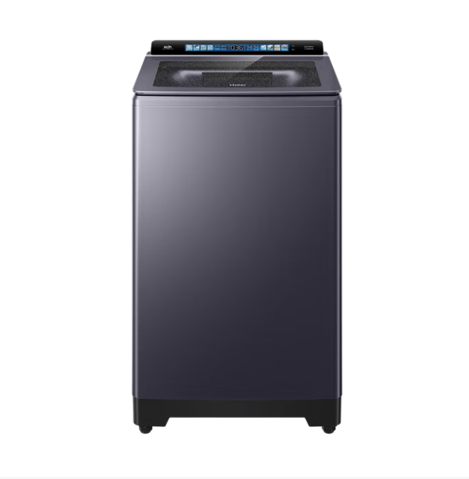 海尔 洗衣机 XQS130-BEV77A3 13KG 波轮 变频 一级能效 下排水 顶开门 无烘干 彩屏显示 不锈钢内筒 洗净比1.05比值 蓝色系