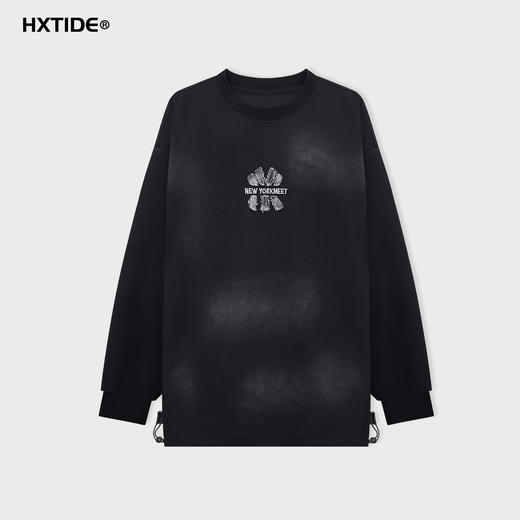 【断码清仓】HX 春秋季圆领卫衣宽松C106530045101 商品图0