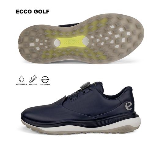 【高尔夫LT1超轻1代】ECCO男子高尔夫球鞋轻盈回弹发泡中底132274-01038  25新款 商品图7