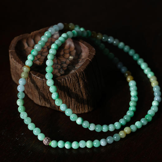 牧衣游 文艺复古翡翠长项链百搭 梦回【不支持会员折】 商品图0