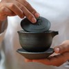 黑陶禅意盖碗套装 商品缩略图1