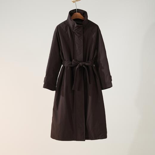 西子/守护者90白鹅绒立领宽松直筒长款羽绒服/YRYF0341 商品图3