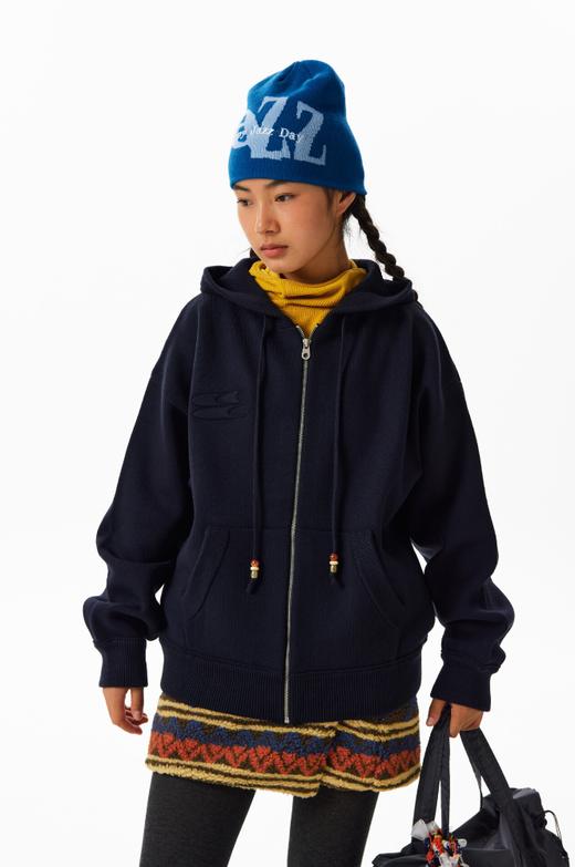 CryingCenter 摇粒绒一片式修身短款包臀围裙 哭喊中心 商品图4