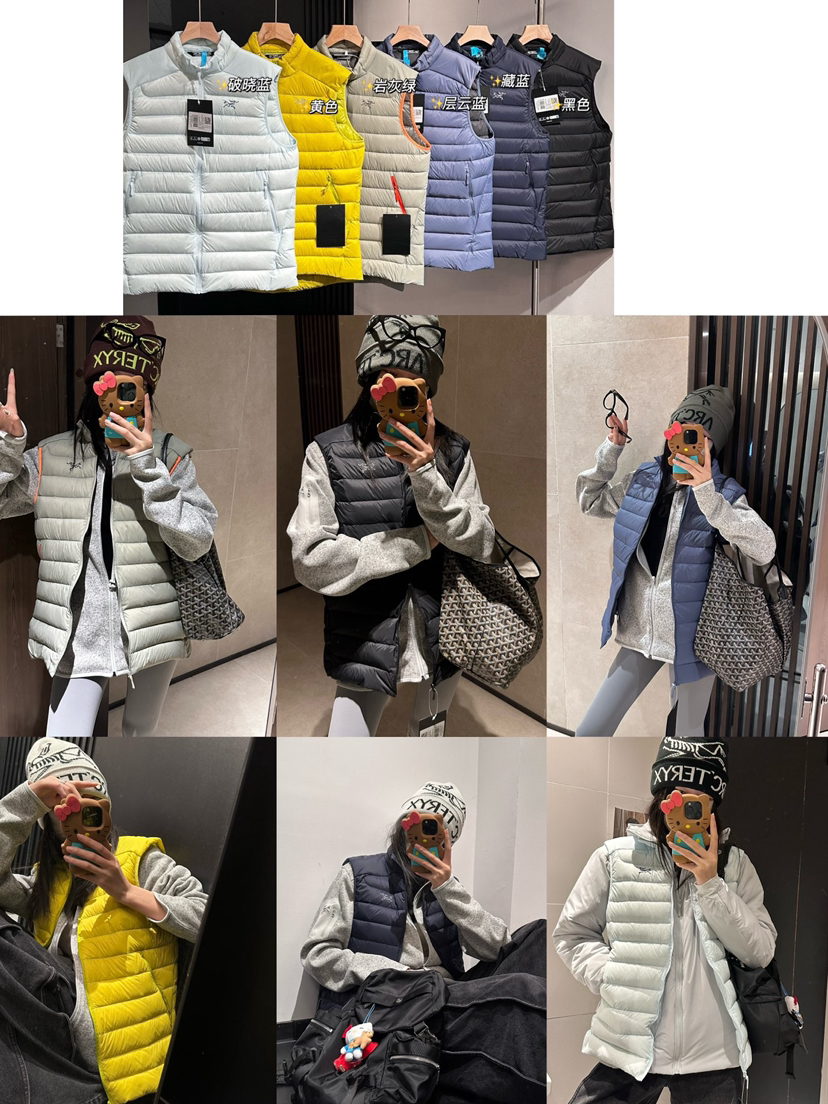 独家🐦鸟𝐂𝐞𝐫𝐢𝐮𝐦 𝐯𝐞𝐬𝐭排骨鹅绒马甲 850蓬鹅绒+Coreloft™ 抗潮❗️大爆款🔥