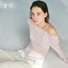 【明星同款】里性 LIVARY MIO 如简 套头低领打底针织衫绵羊毛衫上衣性感微透 商品缩略图0