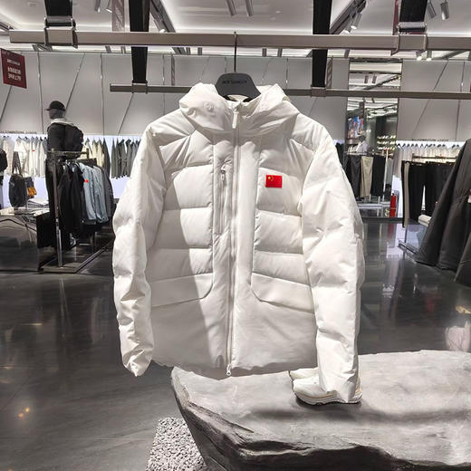 安踏冠军全天候系列男2025新款羽绒服鹅绒保暖连帽外套152510911 商品图1