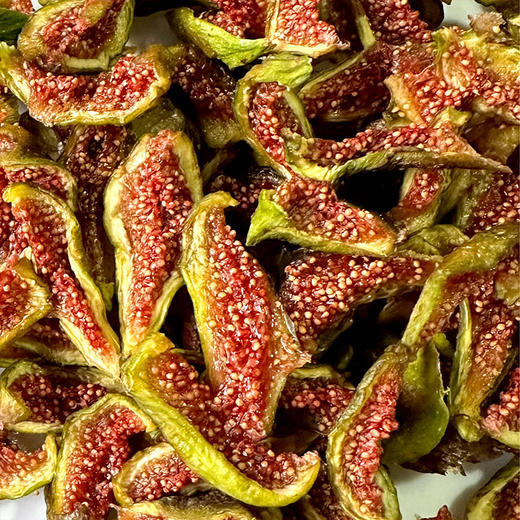 软糯香甜超好吃❗️【春果秋味 青皮无花果干】无花果的天然蜜甜🍯青皮无花果独有的红肉绿皮，果肉厚实且细糯🤤 商品图1