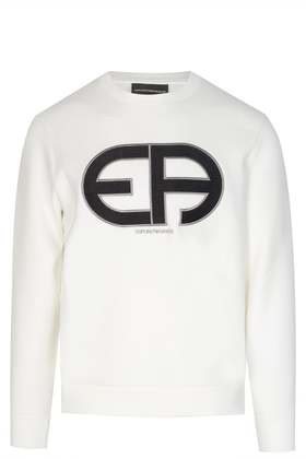 【超惠秒】EA 安普尼奥·阿玛尼 男士弹棉休闲EA刺绣印花logo简约卫衣外套10341