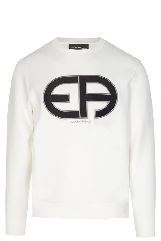 【超惠秒】EA 安普尼奥·阿玛尼 男士弹棉休闲EA刺绣印花logo简约卫衣外套10341 商品图0