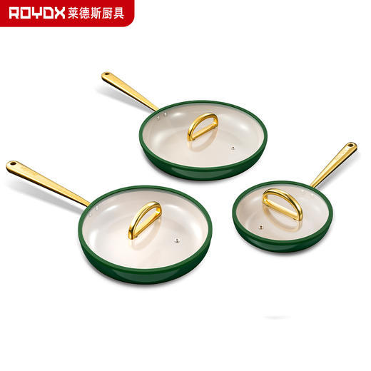 调色盘系列-色彩不粘斜煎锅套装（3色） 商品图12