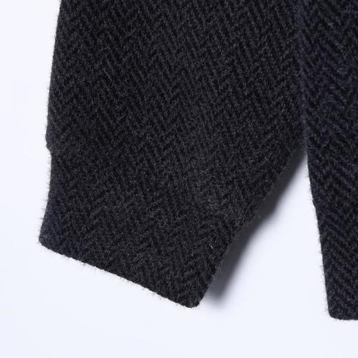 SDSA男士秋冬新款痞帅男装韩版时尚绒毛波浪线抽绳连帽卫衣百搭潮 商品图4