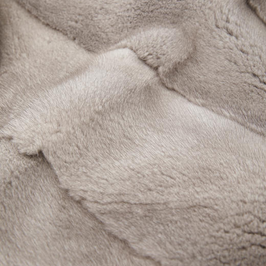 ROMI STUDIO“天鹅绒水貂”丹麦进口顶奢丝绒触感皮草 RWCWW86910 商品图3