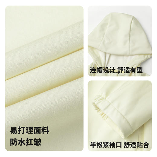 女士连帽收腰休闲夹克 商品图4