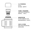 茗元素 金银时代 系列580ml小胖墩焖茶壶一人壶316不锈钢 商品缩略图3