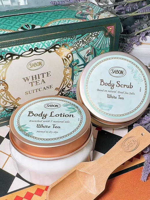 好用！骨折！SABON萨邦白茶香氛身体润肤乳液身体乳140ml（保质期26年5月-10月） 商品图0