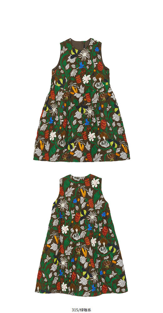 jnby  25年冬款  无袖连衣裙  1P0G10360 商品图7