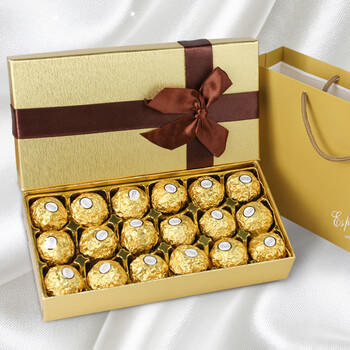 费列罗 巧克力礼盒 18颗225g 38女神节 三八妇女节礼物送老婆女友员工 商品图6