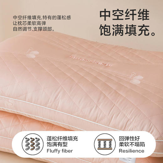 🌙 贵妇级睡眠SPA！躺进这片【真丝蛋白3D蚕丝枕】每晚安睡=给脸蛋做深层滋养！💕从接触枕头第一刻开始尊享舒适睡眠体验 商品图3