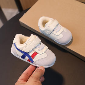 【牛皮柔软透气不闷脚❗️内加毛绒柔软更温暖】一岁宝宝鞋子男冬加绒加厚婴儿学步鞋软底婴儿棉鞋女婴儿鞋子冬鞋。hb