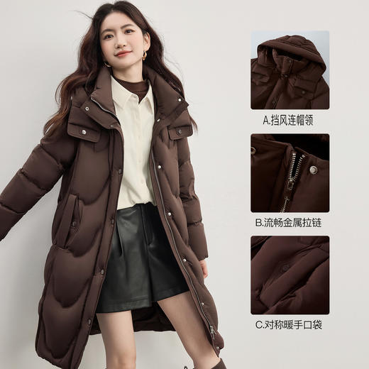 【09/03新品】熙世界PU皮短裤女秋冬2025新款高腰显瘦a字阔腿五分裤直筒裤靴裤 商品图3