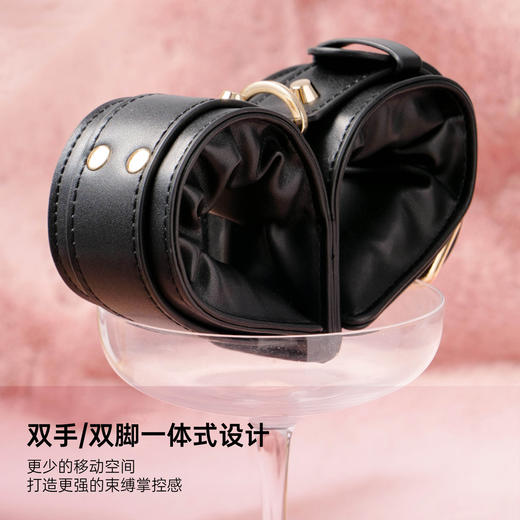 纵锦浪里一体手脚捆绑自缚情趣分腿器成人玩具情趣道具套装手铐脚镣 商品图3