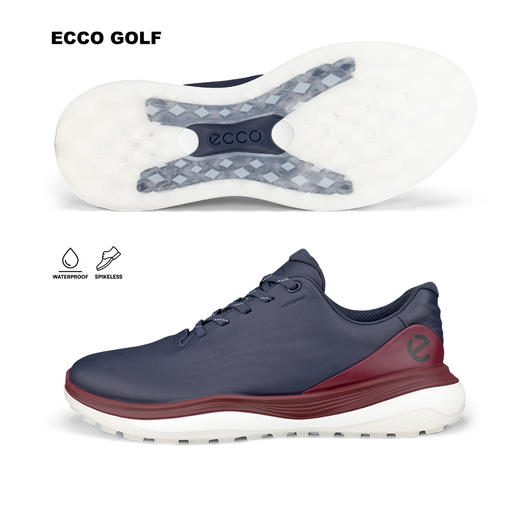 【海外购】【高尔夫LT1超轻1代】ECCO男子高尔夫鞋轻盈回弹新发泡科技132264-01038  25新款 商品图0