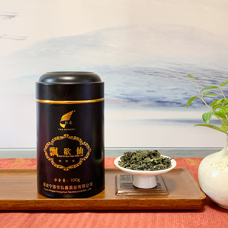 弘春 福建铁观音 飘欲仙铁观音罐装100克