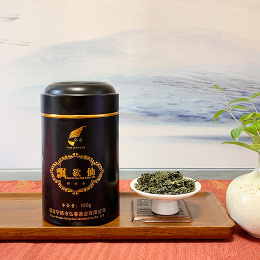 弘春 福建铁观音 飘欲仙铁观音罐装100克 商品图0