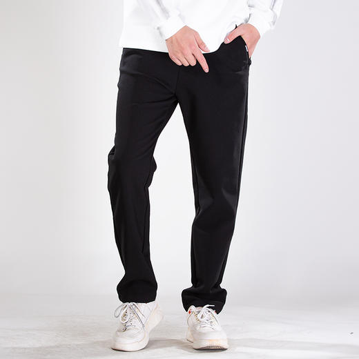 DRONKOO 2025 正常腰左袋夹唛复合绒高弹基础款厚休闲长裤 商品图1