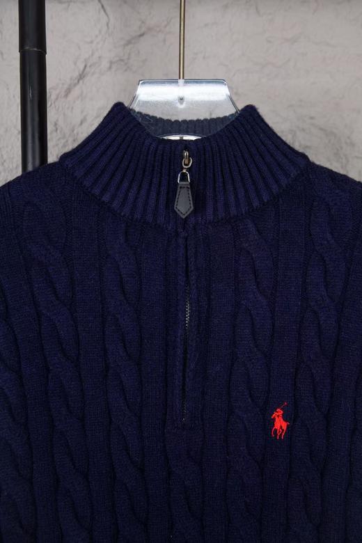 P215 2025SS拉夫劳伦经典战马小标半拉链开胸衫 商品图6