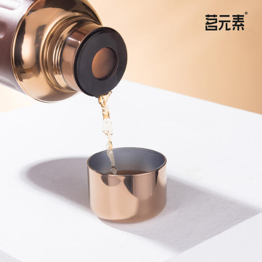 茗元素 Ti钛焖茶壶 金银时代系列 1000ml焖茶壶一人壶 商品图2