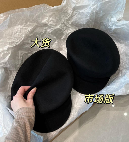 章若楠周也私服同款CA4*A日系报童帽帽子 商品图10