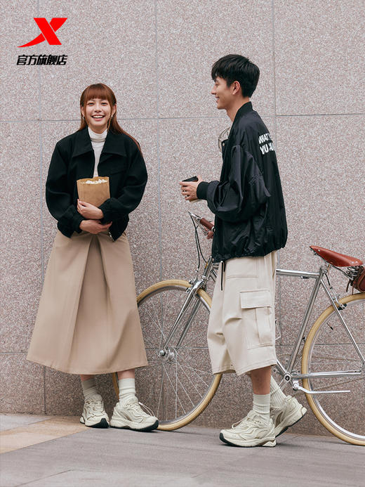 【秒杀！269到手！】特步Kiks联名款风火休闲鞋情侣男女复古潮流运动鞋 商品图2