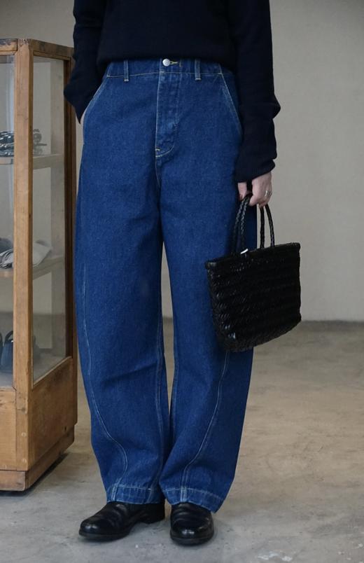 Studio Nicholson 圆弧裤脚扭缝牛仔裤(AKERMAN SNW - 1626)2色可选 商品图3