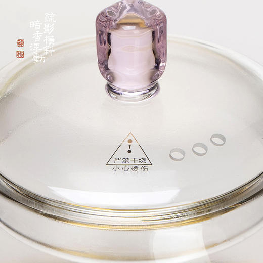 暗香疏影/秦权壶高硼硅耐高温煮茶器办公室大容量烧水壶 商品图3