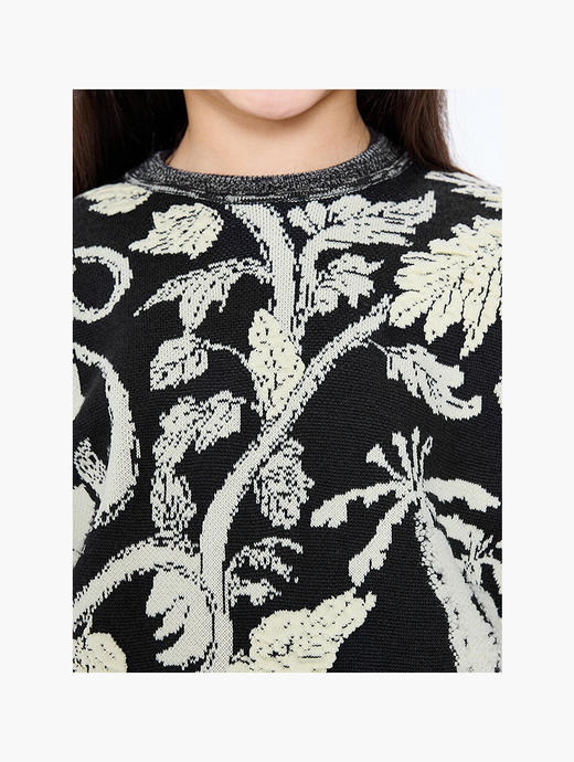 jnby  25年冬款  长袖套头毛衫    1P0310660 商品图5